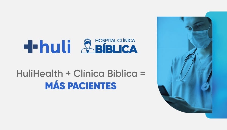 Integración entre HuliHealth y el Hospital Clínica Bíblica para agendar citas médicas en línea