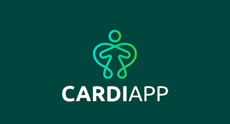 Logo de CardIApp aplicación digital enfocada en salud cardiovascular