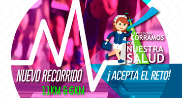 ¡Corramos por nuestra salud!