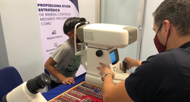 Campaña de diagnóstico de agudeza visual infantil