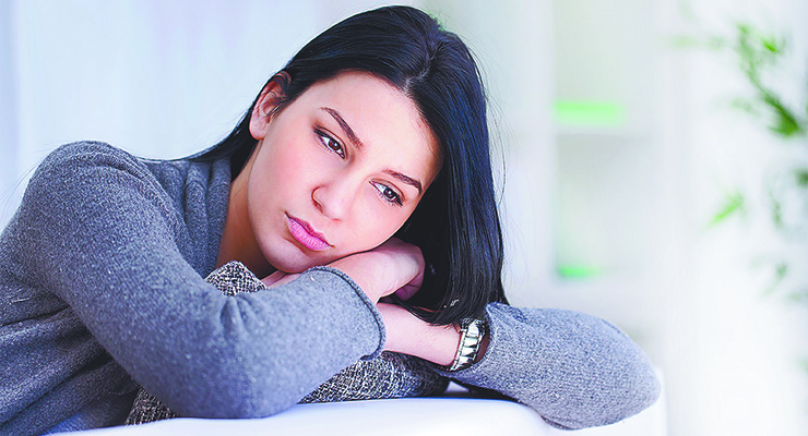 Síndrome pre Menstrual, menos mal que es una vez al mes