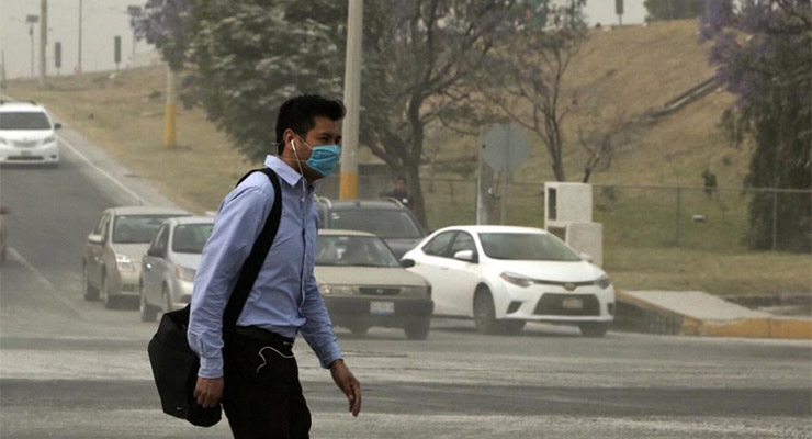 Evite que la ceniza del volcán le ocasione alergias