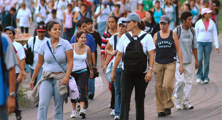 Prepárese correctamente para la romería