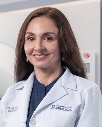 Dra. Lucía Díaz Silva, Especialista en Radiología - Hospital Clínica Bíblica