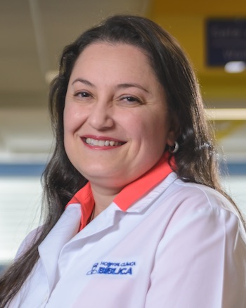 Dra. Paula Valverde Cuevillas - Especialista en Medicina Física y Rehabilitación - Hospital Clínica Bíblica
