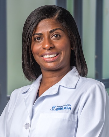 Licda. Sarita Wallace Moraga, Especialista del Centro de Terapia Física y Rehabilitación - Hospital Clínica Bíblica