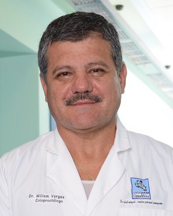 Dr. William Vargas Alpízar - Especialista en Coloproctología - Hospital Clínica Bíblica
