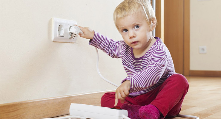 Accidentes de niños en casa