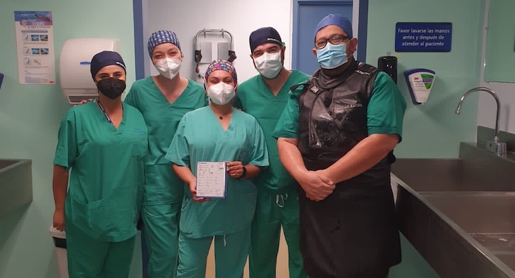 Marcapasos implantado Hospital Clínica Bíblica
